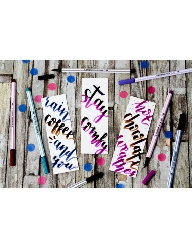 Pen 68 brush rotulador Azul 1 pieza(s)