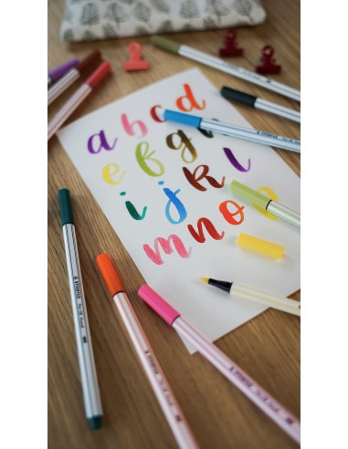 Pen 68 brush rotulador Amarillo 1 pieza(s)