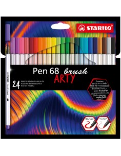 Pen 68 brush ARTY rotulador Colores surtidos 24 pieza(s)