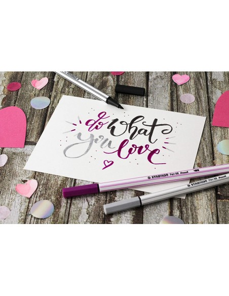 Pen 68 brush rotulador Multicolor 25 pieza(s)