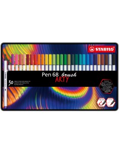 Pen 68 brush ARTY rotulador Multicolor 30 pieza(s)