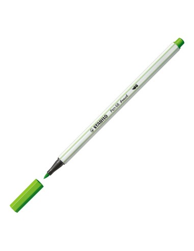 Pen 68 brush rotulador Verde claro 1 pieza(s)