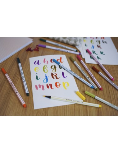 Pen 68 brush rotulador Verde 1 pieza(s)