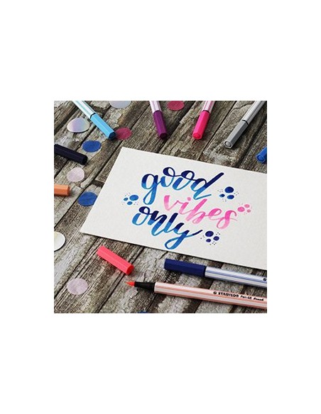 Pen 68 brush rotulador Verde 1 pieza(s)