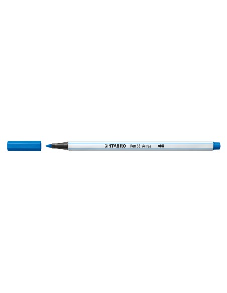 Pen 68 brush rotulador Azul 1 pieza(s)