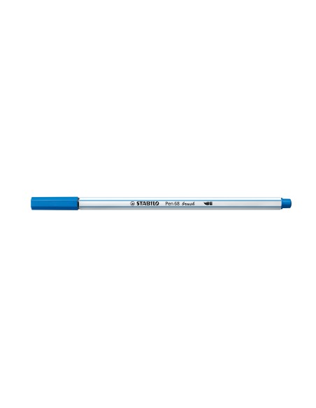 Pen 68 brush rotulador Azul 1 pieza(s)