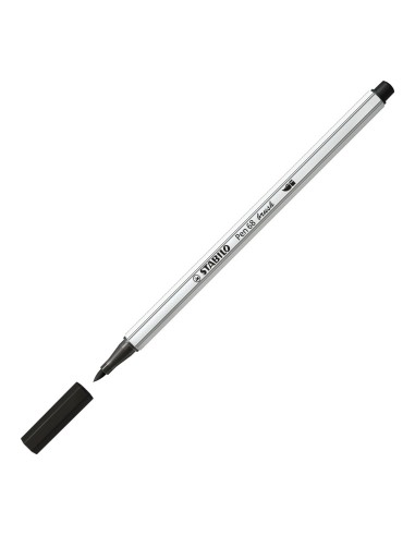 Pen 68 brush rotulador Medio Negro 1 pieza(s)