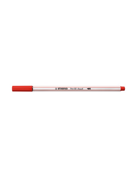 Pen 68 brush rotulador Medio Rojo 1 pieza(s)