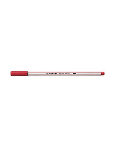 Pen 68 brush rotulador Medio Rojo 1 pieza(s)