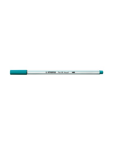 Pen 68 brush rotulador Medio Azul, Turquesa 1 pieza(s)
