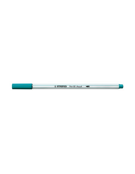 Pen 68 brush rotulador Medio Azul, Turquesa 1 pieza(s)