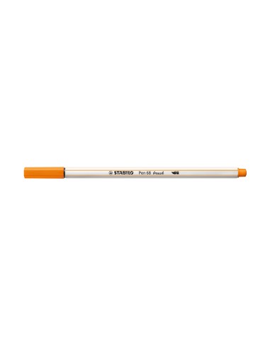 Pen 68 brush rotulador Medio Naranja 1 pieza(s)