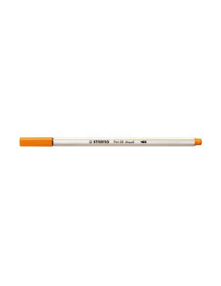 Pen 68 brush rotulador Medio Naranja 1 pieza(s)