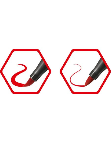 Pen 68 brush rotulador Marrón 1 pieza(s)