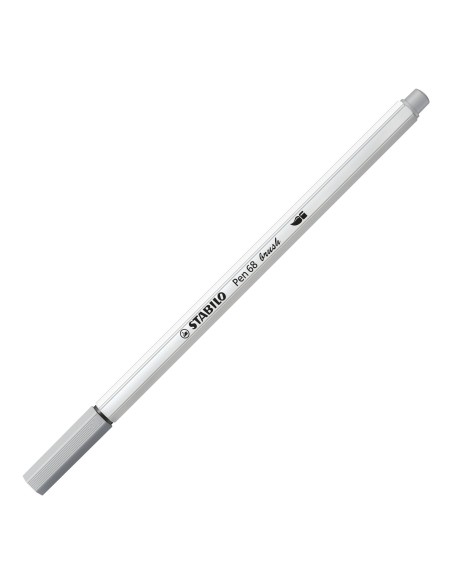 Pen 68 brush rotulador Medio Gris 1 pieza(s)