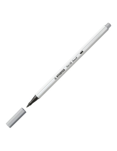 Pen 68 brush rotulador Medio Gris 1 pieza(s)