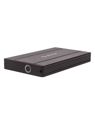 25201 Caja de disco duro (HDD) Negro 2.5"