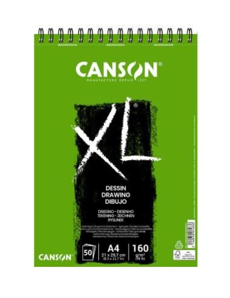 XL Drawing Bloc de hojas de papel para bellas artes 50 hojas