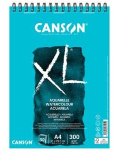 XL Watercolour Bloc de hojas de papel para bellas artes 20 hojas