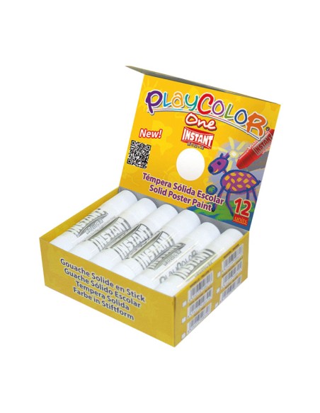 EST. 12U TEMP. SOLIDAS PLAYCOLOR 10G BLANCO 10801