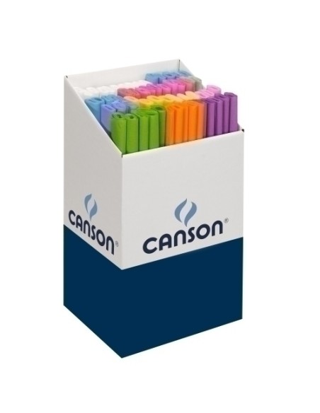 PAPEL CREPE CANSON 40g 0,5x2,5  EXP.60 V
