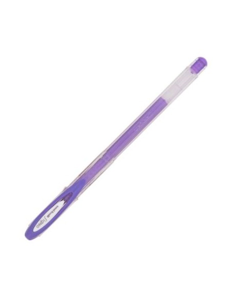 C 12 BOLIGRAFO UNI BALL SIGNO SPARKLING 1MM VIOLETA PURPURI