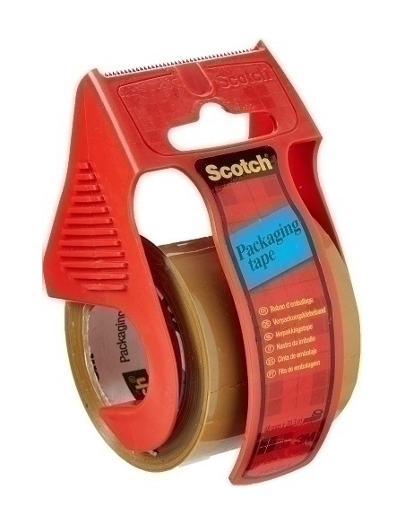 CINTA EMB.SCOTCH 20x50 c/DISPENS.MARRON