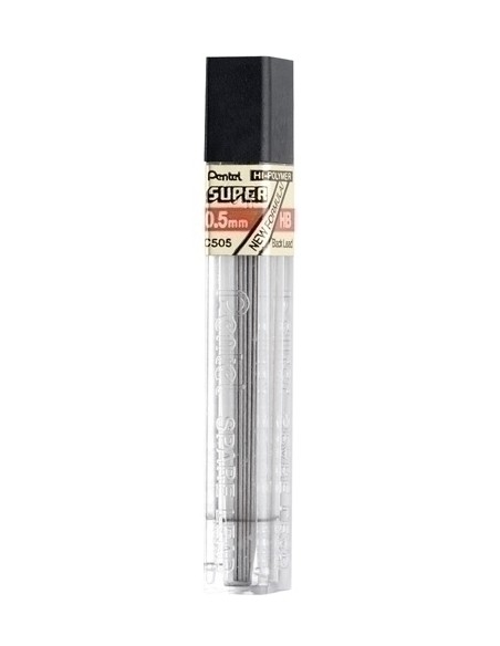 MINAS PENTEL 0,5 - HB (Tb.12) - Pack de 12 unidades