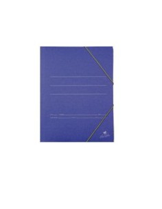 CARPETA CARTON AZUL 500 GR./M2. FOLIO GOMA SOLAPA MARIOLA - Pack de 20 unidades - 1085
