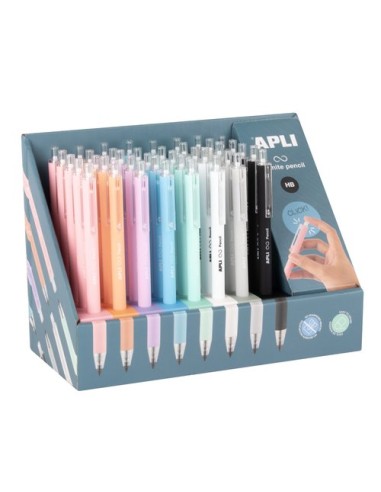 LAPIZ APLI GRAFITO HB INFINITO RET. E40