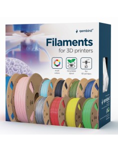 3DP-PLA1.75-01-B material de impresión 3d Ácido poliláctico (PLA) Azul 1,4 kg