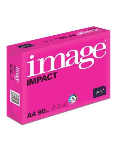 IMAGE PAPEL DIN A4 IMPACT 90GR PAQUETE DE 500 HOJAS