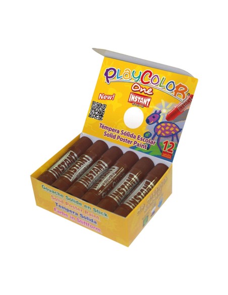 EST. 12U TEMP. SOLIDAS PLAYCOLOR 10G MARRON 10861