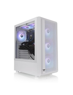 S200 TG ARGB Midi Tower Blanco