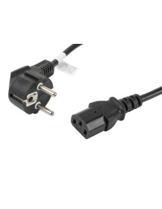 CA-C13C-11CC-0018-BK cable de transmisión Negro 1,8 m C13 acoplador CEE7/7