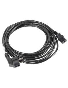 CA-C13C-11CC-0100-BK cable de transmisión Negro 10 m C13 acoplador CEE7/7