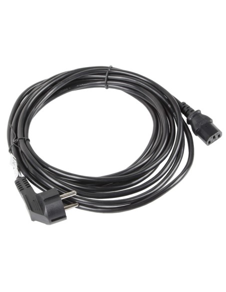 CA-C13C-11CC-0100-BK cable de transmisión Negro 10 m C13 acoplador CEE7/7