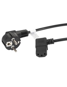 CA-C13C-12CC-0018-BK cable de transmisión Negro 2 m C13 acoplador CEE7/7