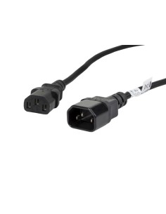 CA-C13E-11CC-0018-BK cable de transmisión Negro 1,8 m C13 acoplador C14 acoplador