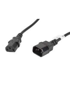 CA-C13E-11CC-0050-BK cable de transmisión Negro 5 m C13 acoplador C14 acoplador