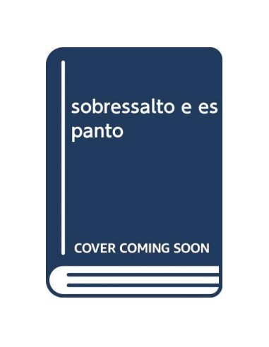 sobressalto e espanto