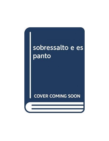 sobressalto e espanto