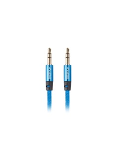 CA-MJMJ-10CU-0020-BL cable de audio 2 m 3,5mm Azul