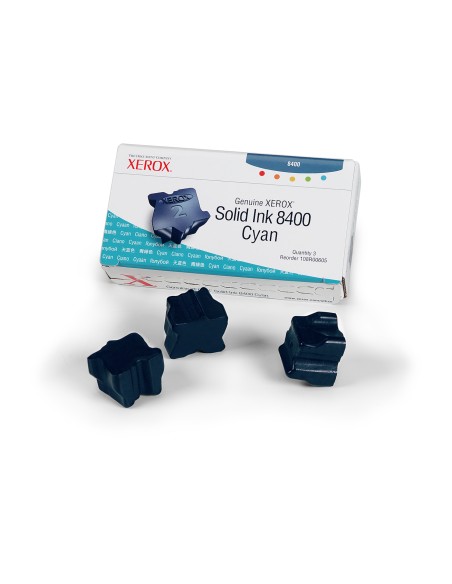 108R00605 barra de tinta 3 pieza(s) Cian 3400 páginas