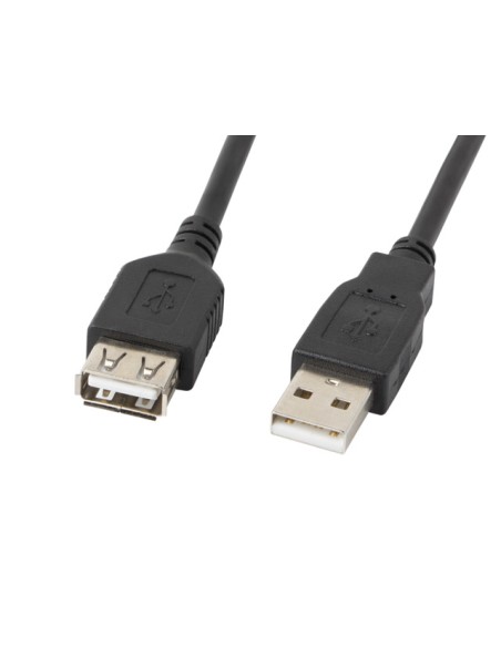 CA-USBE-10CC-0007-BK cable USB 0,7 m USB 2.0 USB A Negro