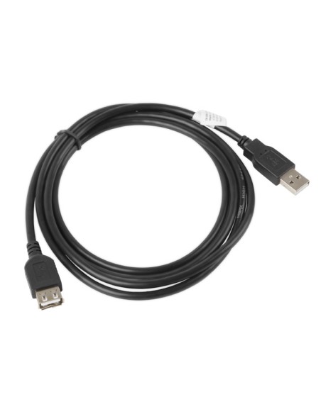 CA-USBE-10CC-0018-BK cable USB 1,8 m USB 2.0 USB A Negro