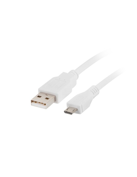 CA-USBM-10CC-0018-W cable USB 1,8 m USB 2.0 Micro-USB B USB A Blanco