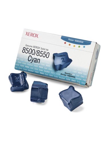 Tinta sólida cián de marca 8500/8550 (3 barras)
