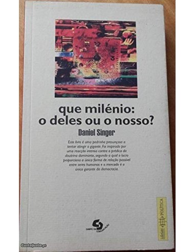 Que milenio o deles ou o nosso