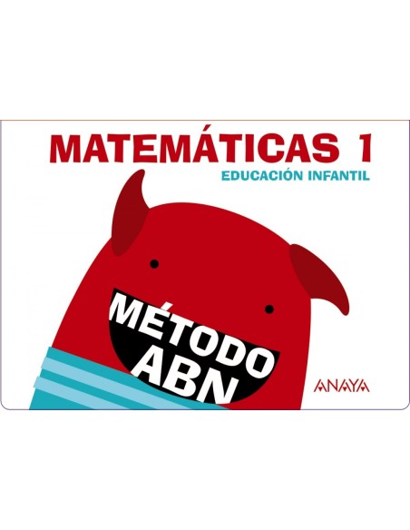 Cuaderno matematicas 1 ABN 3 anos